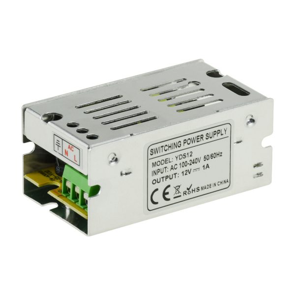 12V 1A 12W Metal Case Power Supply - Image 6