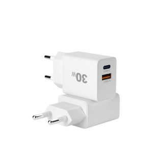 30W USB C travel adapter charger