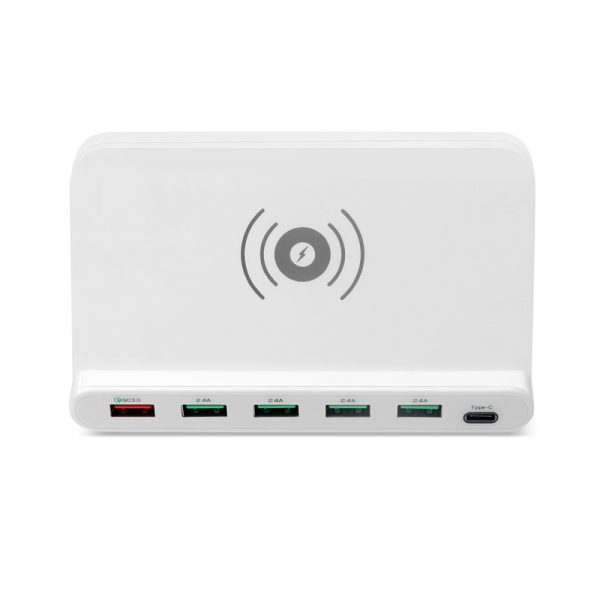 60 Watts Multi USB Charging Station Wireless Charger