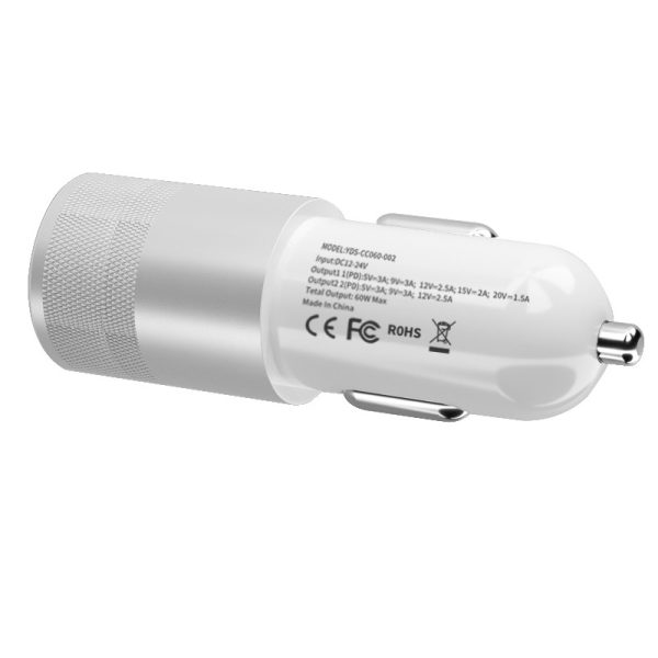 60W Car Charger for Mobile Phone with Certificate - Image 5