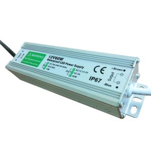 60W LED Transformer Waterproof 12V 5A Adapter
