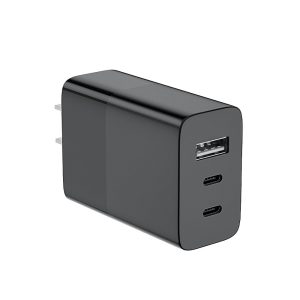 65W Gan charger with three port fast charger