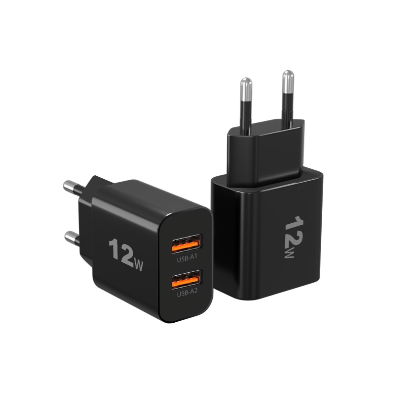 Chargers & Adapters 12W 2-Port USB Wall Charger - Image 3