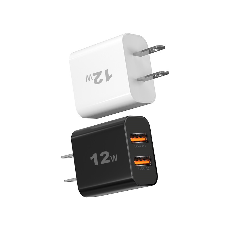 Chargers & Adapters 12W 2-Port USB Wall Charger - Image 4
