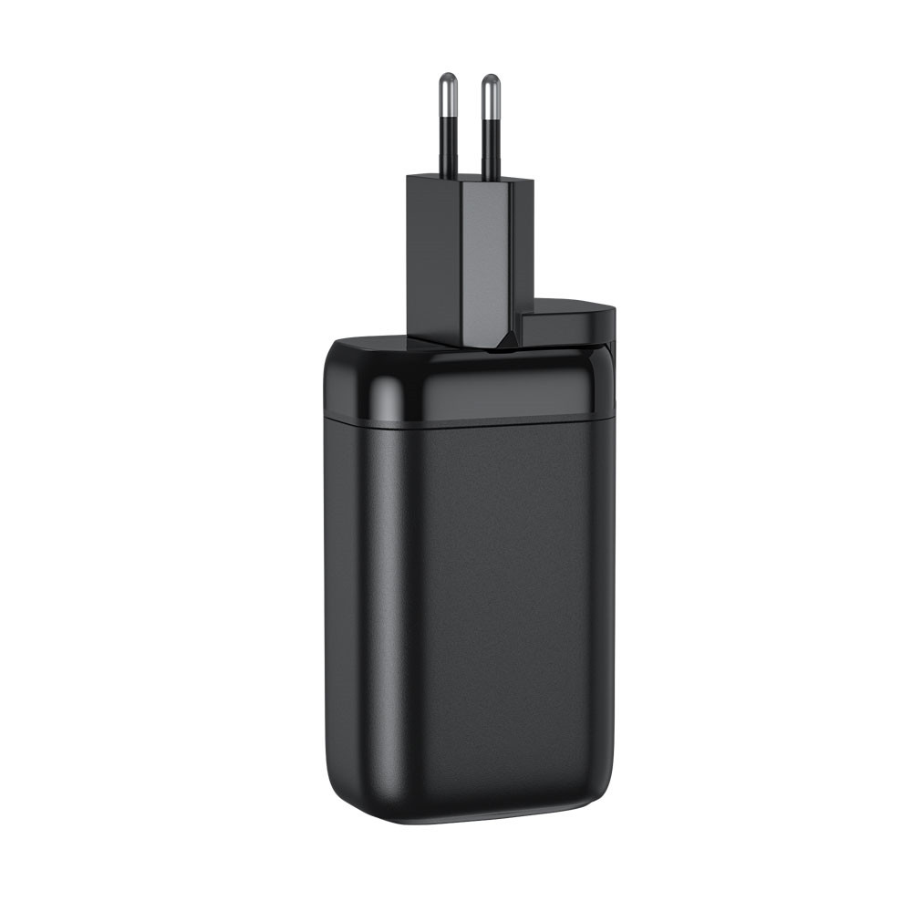 EU 65W 3-Port Foldable Fast Wall Charger Block - Image 6