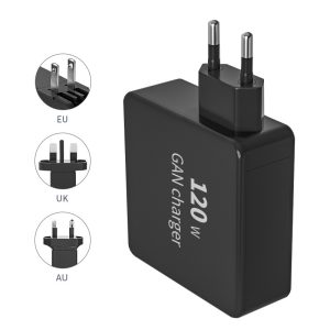 Port of Type-c*4 120W Gan Wall Chargers