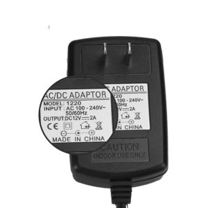 Wall plug 12v 1a ac dc power adapter